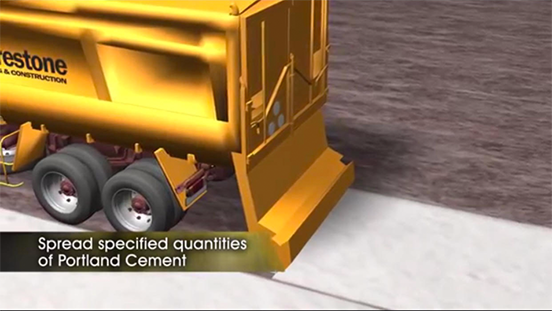 truck working